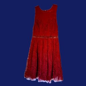 Francesca’s Beautiful Red Dress